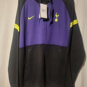 Nike Tottenham Hotspur 1/2 Zip Soccer Hoodie CV9942-010 Men’s Size XXL
